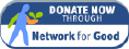 Donate through Network for Good button